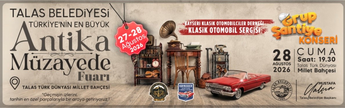 Talas belediyesi bannner