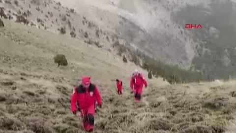 MERSİN Yıldız Dağı'nda kaybolan emekli öğretim üyesini arama çalışmaları 4'üncü gününde