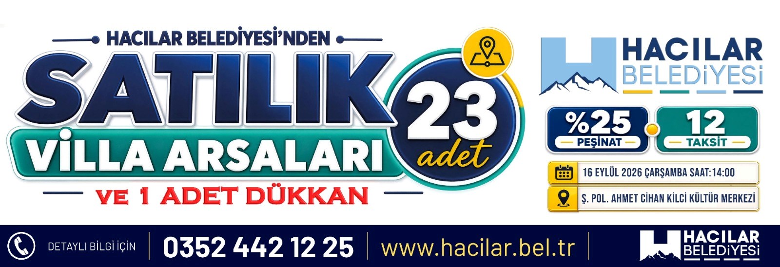 hacılar bel bannerr