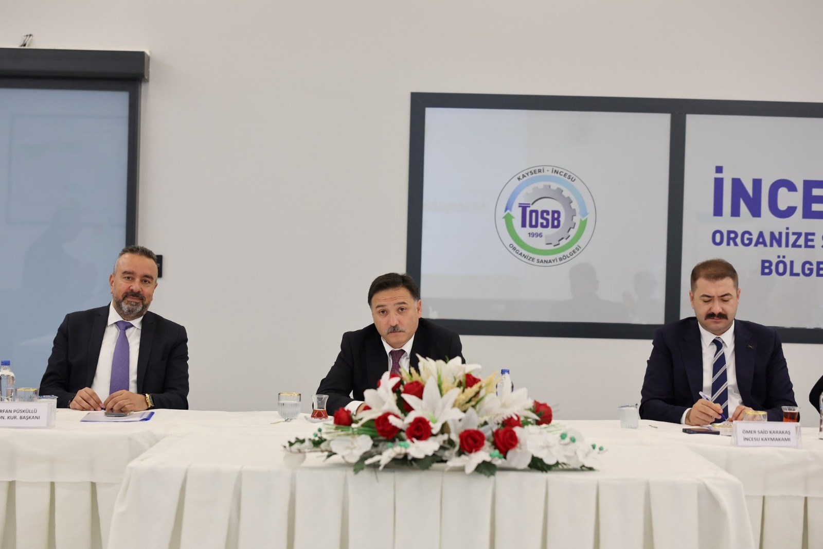 İncesu OSB’de Püsküllü görevi Ateş’e devretti