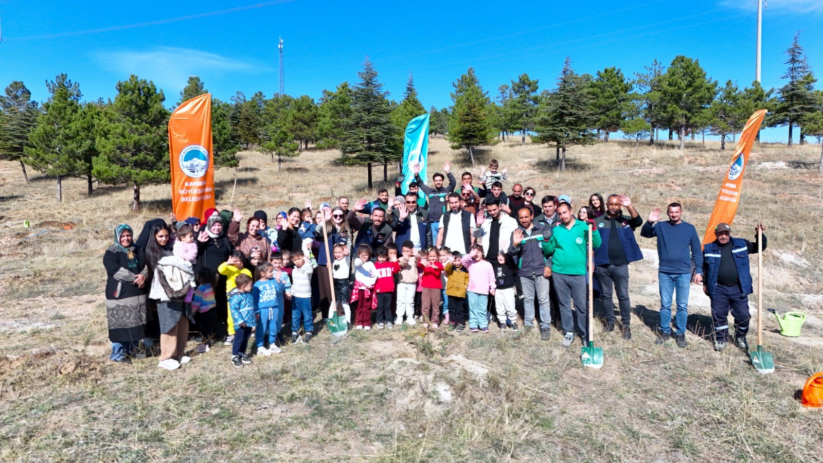 Büyükşehir’den Bünyan’da yeşil seferberlik